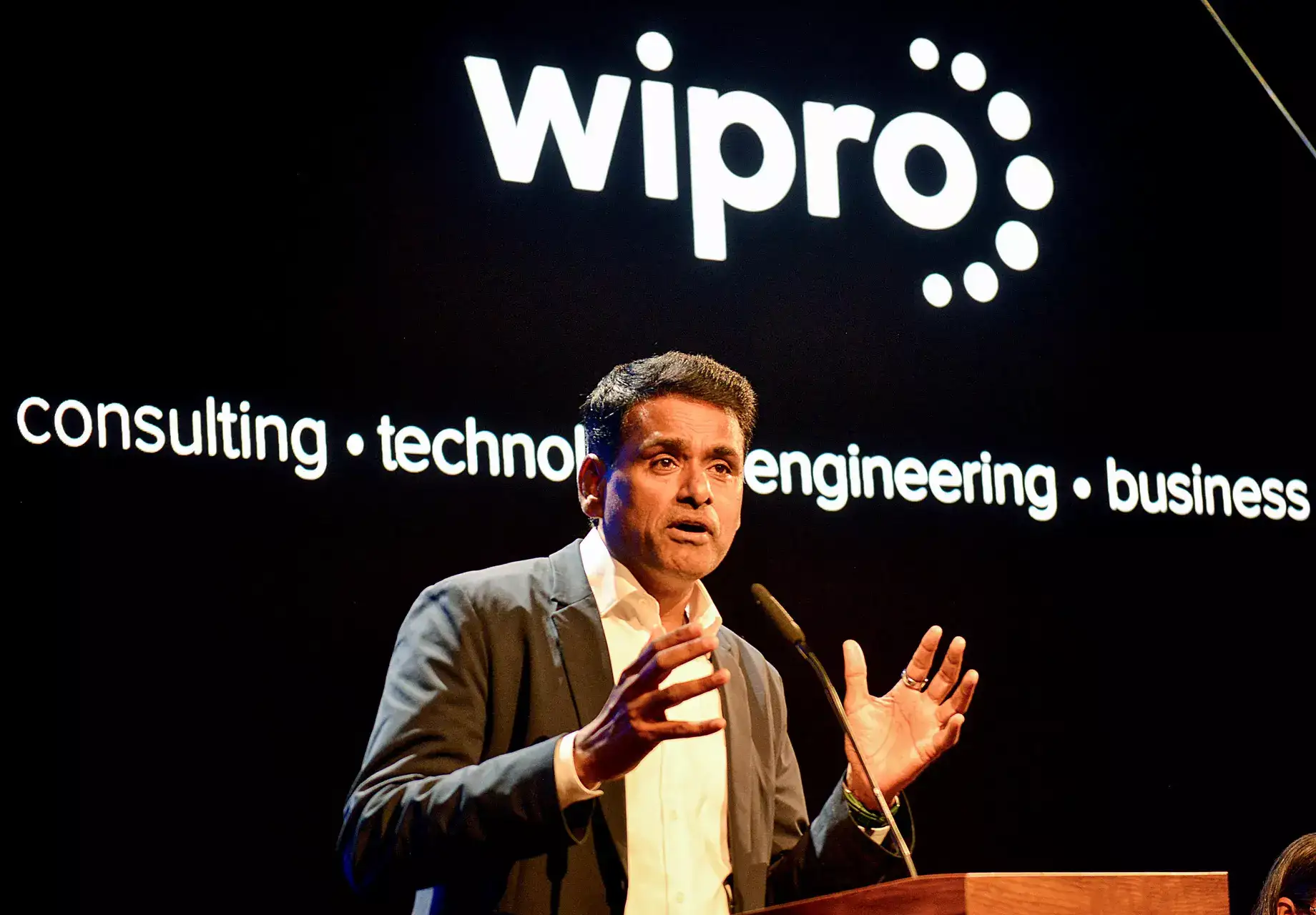 Wipro CEO and Managing Director Srini Pallia